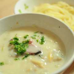 รูปของ 豆乳のチャウダー風☆つけスパソース