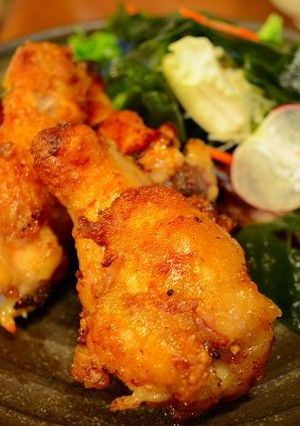 どーーーんとチキンの和風サラダ-レシピのメイン写真