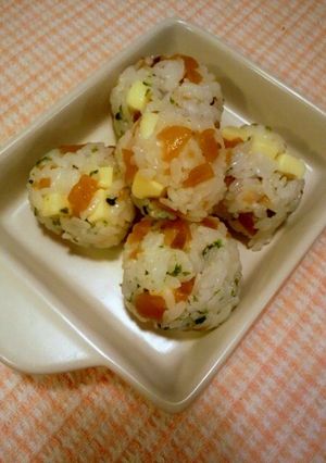 チーズおにぎり-レシピのメイン写真