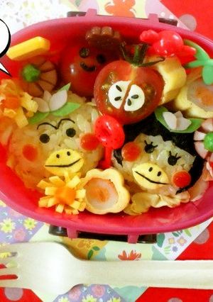 H@ppyキャラ弁.はなかっぱ-レシピのメイン写真