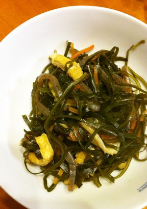 定番おかず！切り昆布の炒め煮-レシピのメイン写真