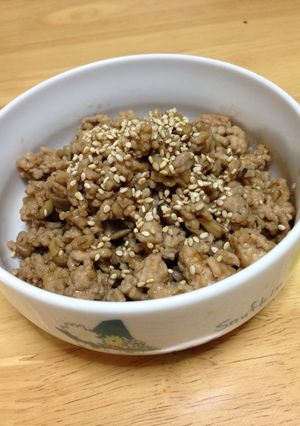 半分しいたけ！肉味噌☆-レシピのメイン写真