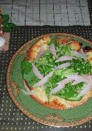 パリパリ野菜ピザ-レシピのメイン写真