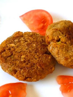 凍り豆腐の味噌そぼろDEレンコンバーグ-レシピのメイン写真
