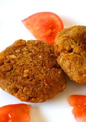 凍り豆腐の味噌そぼろＤＥレンコンバーグ-レシピのメイン写真