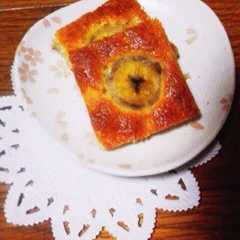 รูปของ 簡単バナナケーキ♡