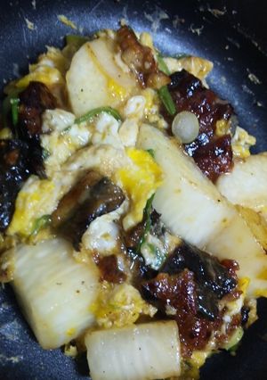 余った鰻でなんちゃって鰻巻き？-レシピのメイン写真