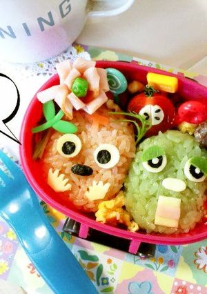 H@ppy.キャラ弁ガチャピンムック-レシピのメイン写真