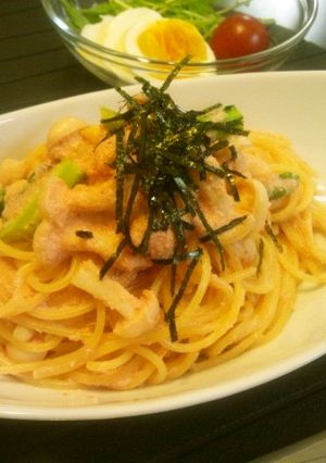 簡単♪明太クリームパスタ-レシピのメイン写真