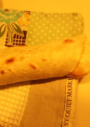 ブリトー？！　とろとろチーズとソーセージ-レシピのメイン写真