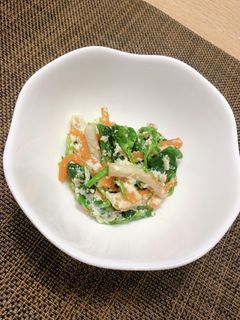 ほうれん草の白あえ-レシピのメイン写真