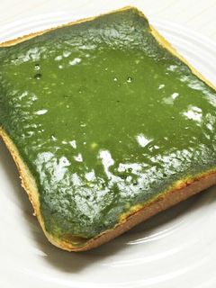 和で美味♥抹茶ヨーグルトトースト-レシピのメイン写真