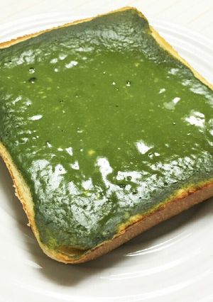 和で美味♥抹茶ヨーグルトトースト-レシピのメイン写真