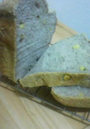 HB★ふわふわ食パン(ごまおさつ)-レシピのメイン写真