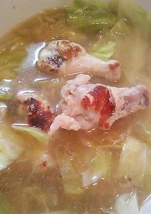 塩麹de鶏とキャベツのアジア3ヵ国巡り鍋-レシピのメイン写真