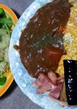 前日のカレーをリメイク-レシピのメイン写真