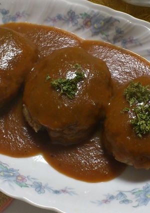 肉に劣らず!誰もが美味しいベジハンバーグ-レシピのメイン写真