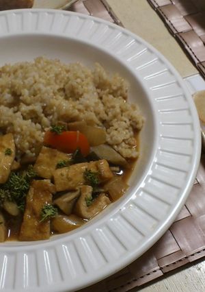 【マクロビ】冷え性解決！美味根菜シチュー-レシピのメイン写真