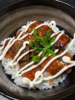 【さんまの蒲焼き風☆甘辛丼】-レシピのメイン写真