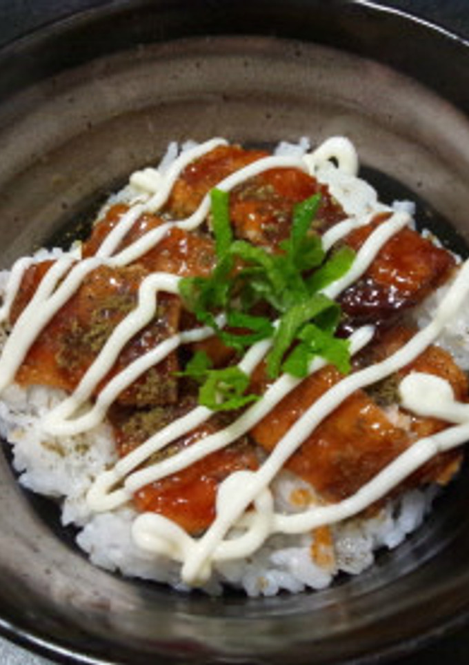 【さんまの蒲焼き風☆甘辛丼】-レシピのメイン写真