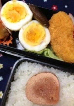 お弁当に塩麹卵-レシピのメイン写真