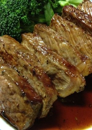 レモン風味の和風ステーキソース-レシピのメイン写真