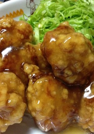 【檸檬鶏】甘酸っぱいレモンソース　-レシピのメイン写真