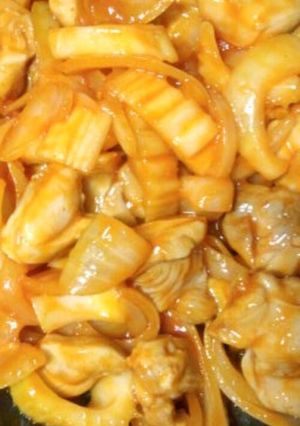 鶏肉のケチャカレー炒め-レシピのメイン写真