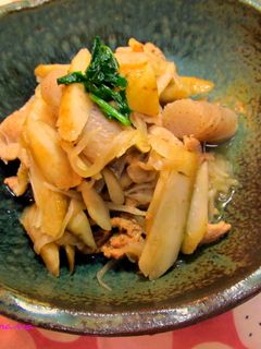 新ごぼうと新じゃがのあっさり煮-レシピのメイン写真