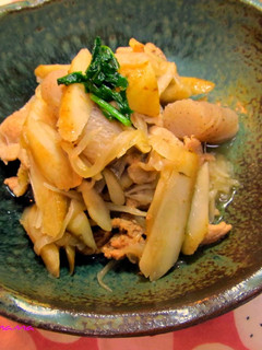 新ごぼうと新じゃがのあっさり煮-レシピのメイン写真