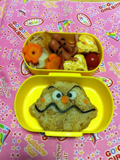 学童のお弁当~スーパー激辛カレーパンマン-レシピのメイン写真