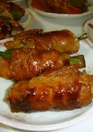 豚ばら肉の野菜巻き甘辛炒め-レシピのメイン写真