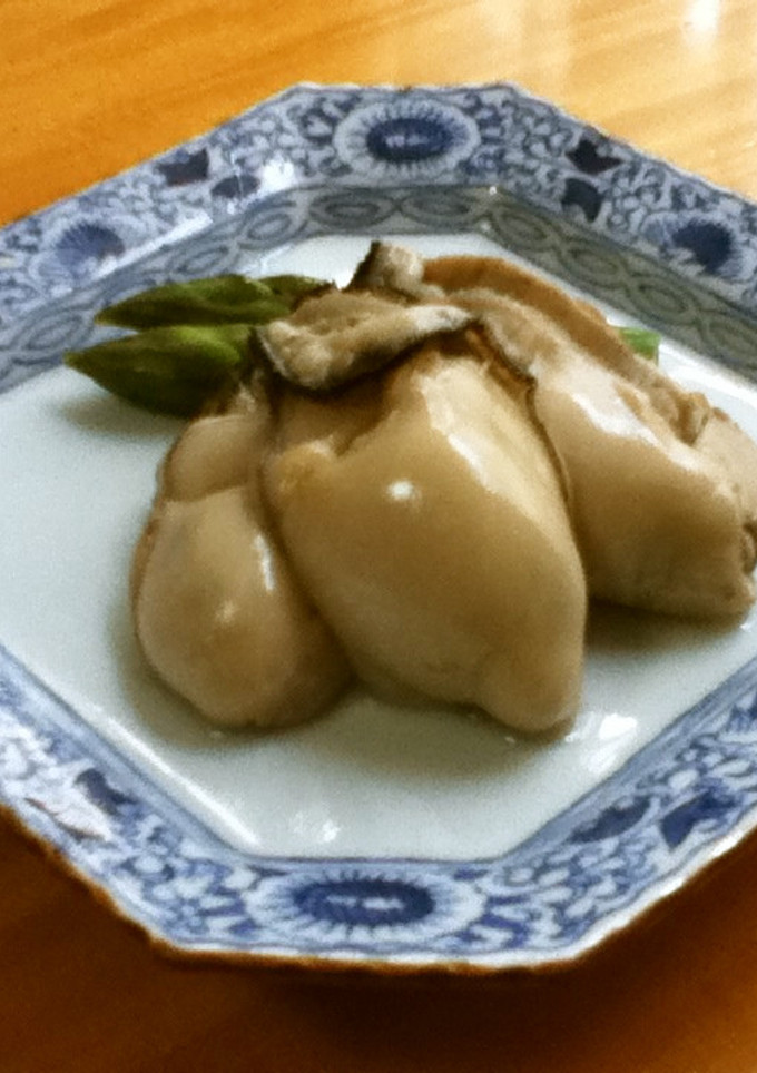 定番ですが..牡蠣の酒蒸し＋レモン。-レシピのメイン写真