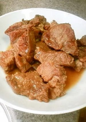 にんにく風味のスネ味噌煮込み-レシピのメイン写真