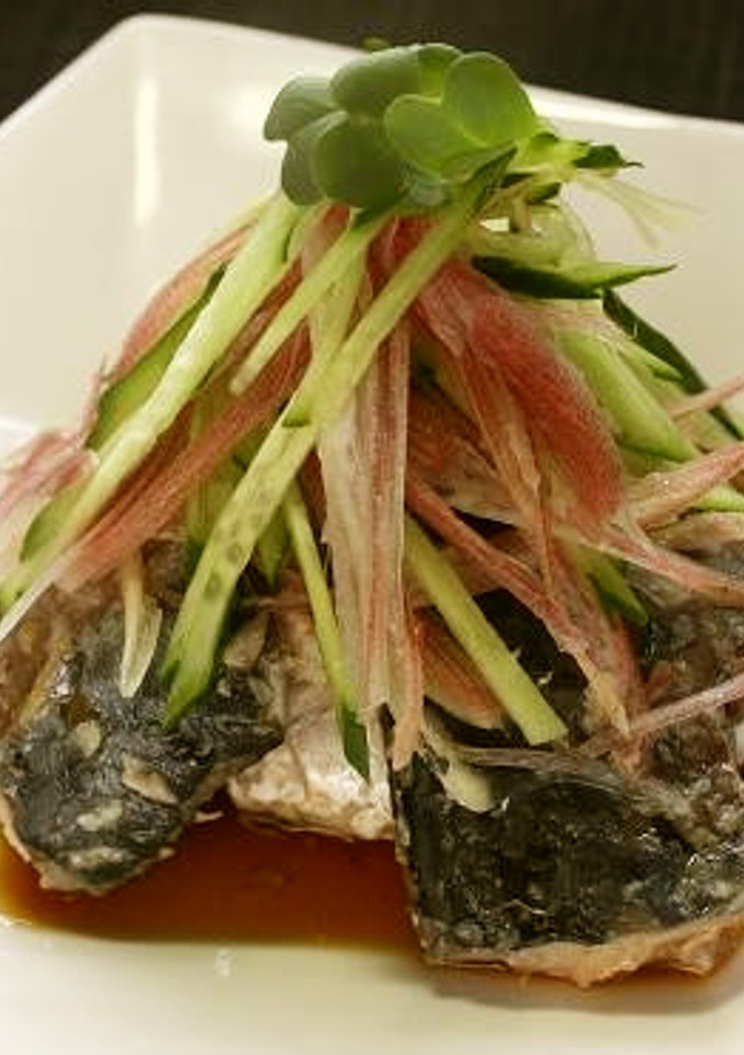 さば缶のみょうが乗っけ盛り-レシピのメイン写真