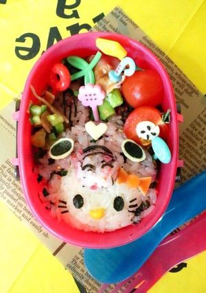 H@ppy弁当.豹柄RODY.Kitty-レシピのメイン写真