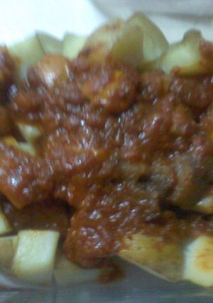 ベイクドポテトのミートソース焼き-レシピのメイン写真