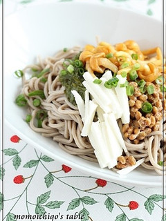 ネバネバ冷やし蕎麦-レシピのメイン写真