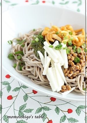 ネバネバ冷やし蕎麦-レシピのメイン写真