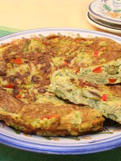 スペイン風オムレツ~青のり風味~-レシピのメイン写真
