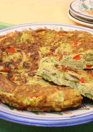 スペイン風オムレツ～青のり風味～-レシピのメイン写真