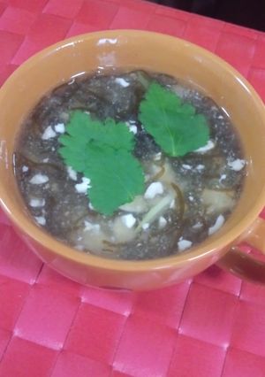 もずくと崩し豆腐の癒やし系スープ♪-レシピのメイン写真