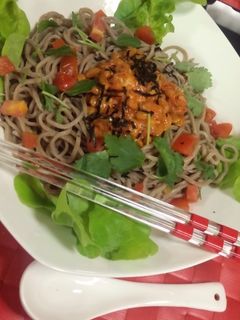 キムチ納豆そば♪-レシピのメイン写真