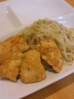 簡単☆鶏むね肉ともやしのペッパー炒め-レシピのメイン写真