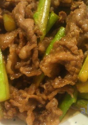 牛肉とアスパラ★オイスターソース炒め-レシピのメイン写真