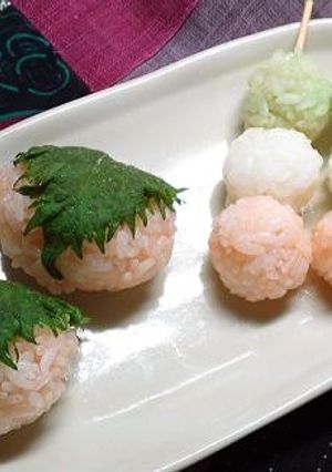 お花見弁当　～ご飯で和スイーツ～-レシピのメイン写真