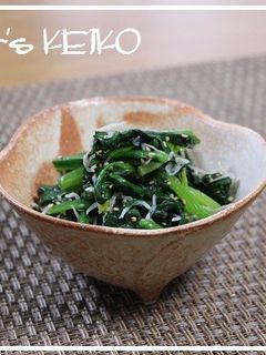 ほうれん草とジャコの和え物-レシピのメイン写真