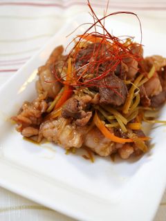 ご飯がススム♡牛肉のきんぴら炒め-レシピのメイン写真