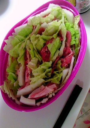 豚肉と白菜の簡単ミルフィーユ-レシピのメイン写真