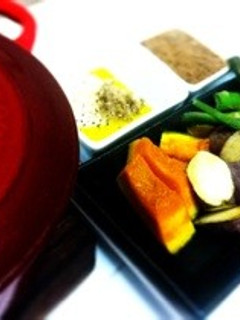 ルクルーゼで蒸し野菜-レシピのメイン写真